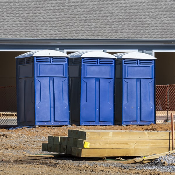 are there any restrictions on where i can place the porta potties during my rental period in Hornitos